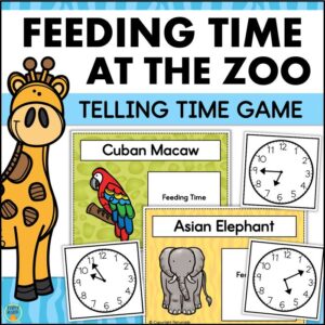 Telling time game